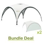 Coleman 10x10 Event Shelter Bundle (with Two Sunwalls)  (3m x 3m)