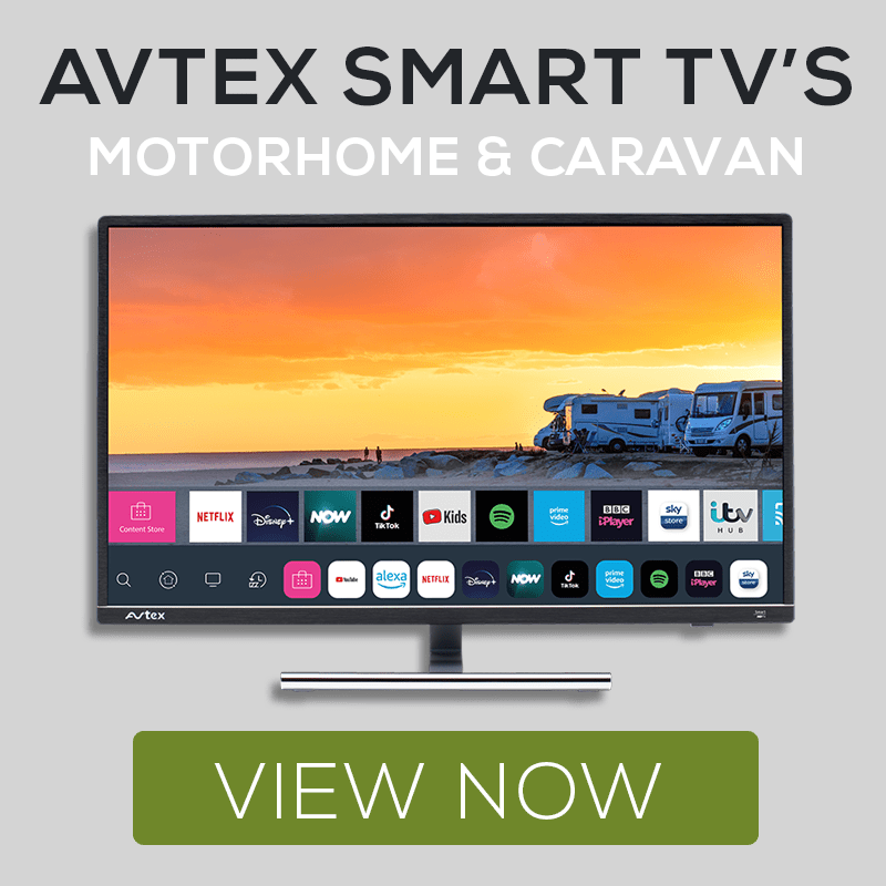 Avtex Smart TV's for Motorhome & Caravans